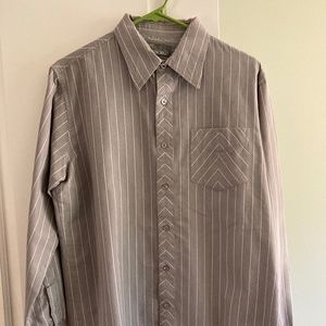 Ezekiel long sleeve button down - Men's medium